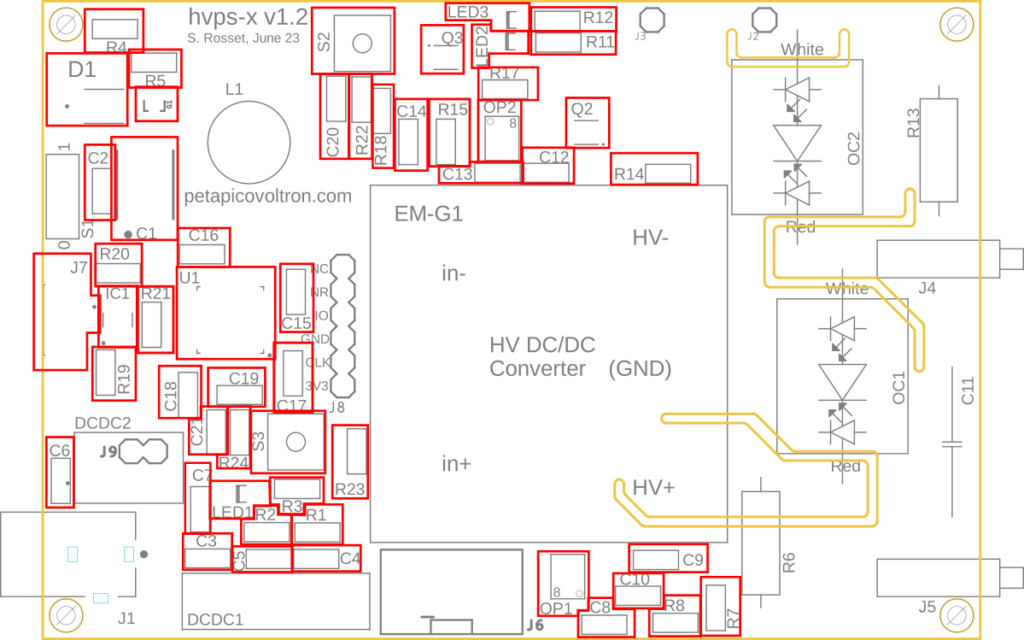 Assembly of the SMD/SMT components – PCB v1.2/1.3 - Project Peta-pico ...