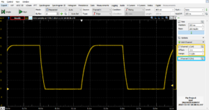hvpx-x output profile, 5kV switching at 1Hz.